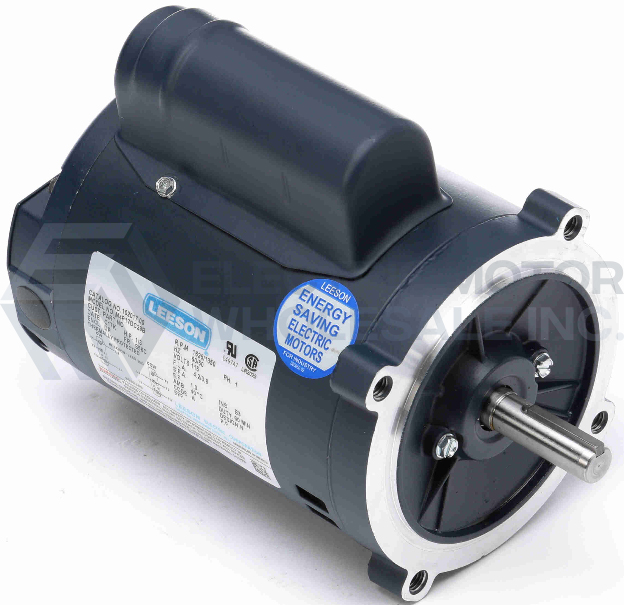 Image for 1/2HP LEESON 1625RPM 56C DP 1PH INSTANT REVERSING MOTOR 102021.00B